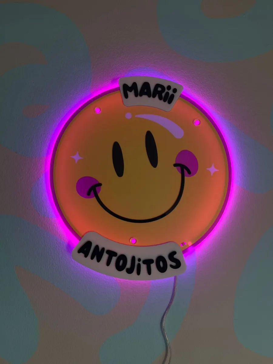 Letrero luz indirecta
